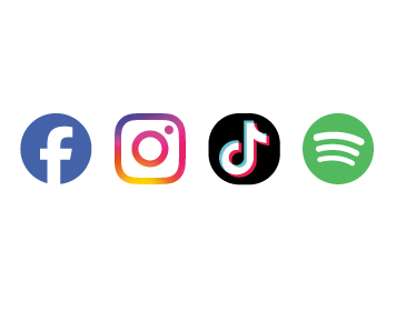 Social media links